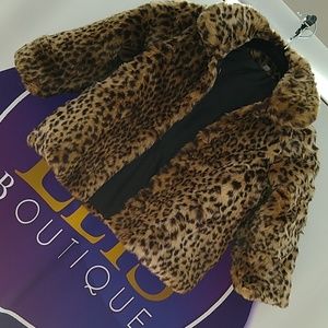 Children's Animal Print Fur (4-5T)